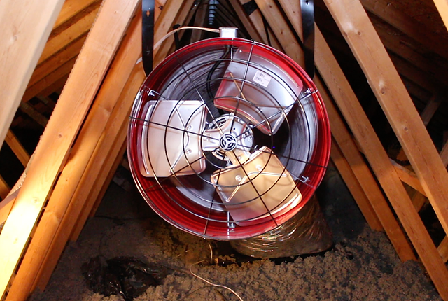 Attic Fan Installation